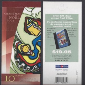 2002 Canada -  Christmas Booklet SB273 U/M