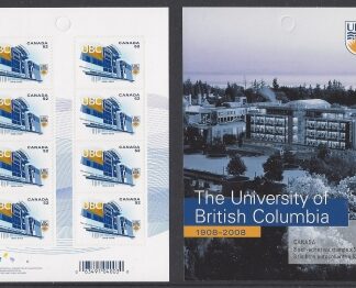 2008 Canada SG2545a Pane of 6 U/M