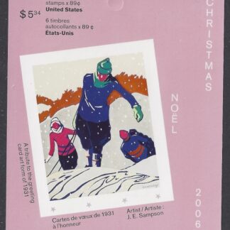 2006 Canada - Christmas Booklet SB344 U/M