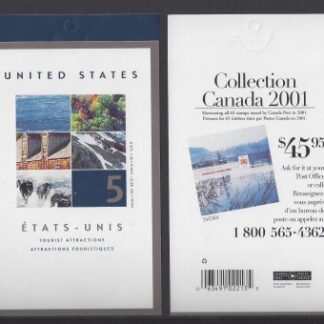 2002 Canada - Tourist Attractions Booklet SB269 U/M
