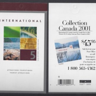 2002 Canada - Tourist Attractions Booklet SB270 U/M