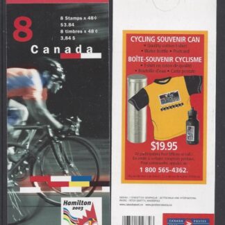 2003 Canada  -  World Road Cycling Championship Booklet SB285 U/M