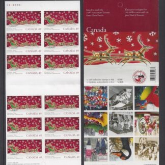 2004 Canada -  Christmas Booklet SB309 U/M