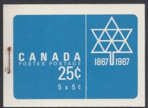 Canada 1967 Booklet SB60 MNH