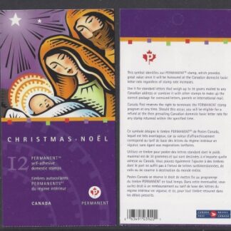 2007 Canada  Christmas Booklet SB365 MNH