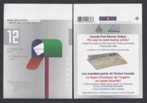 Canada 2000 Traditional Rural Mailboxes Booklet SB240 MNH