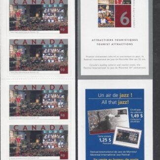2004 Canada - Tourist Attractions SB295 MNH