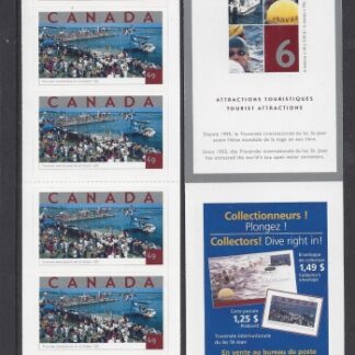 Canada 2004 Tourist Attractions Booklet SB296 MNH