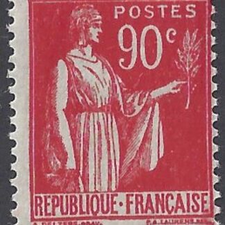 1932  France  SG.511 'Peace' 90 cent scarlet. M/M