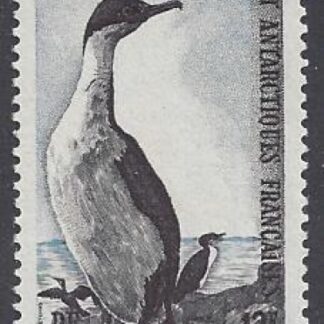 1959 French Antarctic 12f Kerguelen Cormorants SG.11 u/m (MNH)