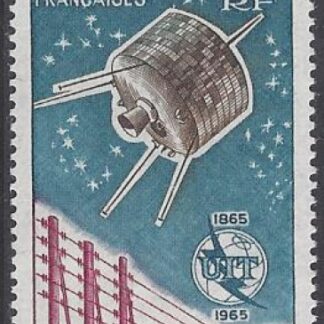 1965 French Antarctic  'ITU Centenary' SG.39 u/m (MNH)