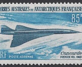 1969 French  Antarctic   85F 'Concorde First Flight' SG.53  U/M (MNH)