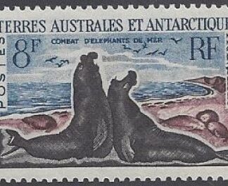 1962 French Antarctic  SG.27 Southern Elephant Seals u/m (MNH