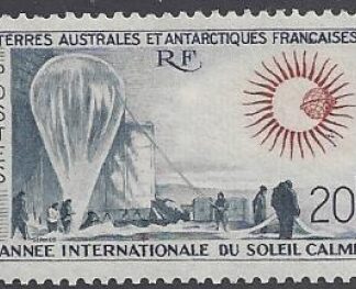 1963 French Antarctic SG.36  - Observation Station  u/m (MNH)