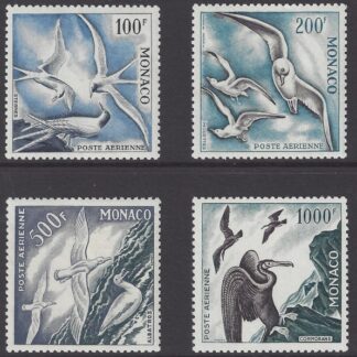 1955 Monaco - Birds 'AIR' set of 4 perf 11 SG.508/11 superb u/m (MNH)