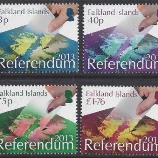 2013 Falkland Islands Referendum         SG.1247-50 MNH