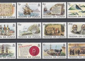 1983 Tristan Da Cunha   set 12 values SG.349/60 u/m (MNH)