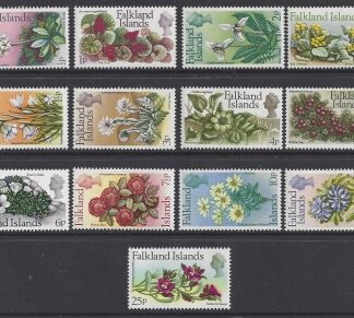 1972 Falkland Islands SG.276- 288  Flowers  definitive set 13 values  u/m (MNH)