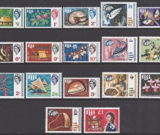 1968 FiJi  SG.371 - 87 set of 17 values  U/M (MNH)