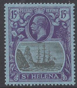1922 St.Helena SG.113 -  KGV 15/-   unmounted mint (MNH)