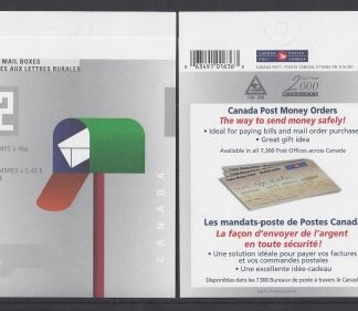 2000 Canada Booklet SB240 Traditional Rural Mailboxes u/m (MNH)