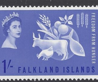 1963 Falklands - SG.211 Freedom From Hunger. u/m (MNH)