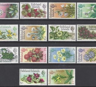 1968 Falklands - SG.232-45 Flowers pre decimal definitive u/m (MNH)