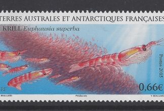 2015 French Antarctic SG.737  'Krill' 1 value u/m (MNH)