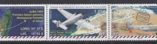2014 French Antarctic SG.728/30  Madagascar - Tromelin. 3 values u/m (MNH)