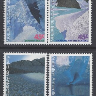 1996 Australian Antarctic - SG.113 - 116  Paintings set 4 values U/M (MNH)