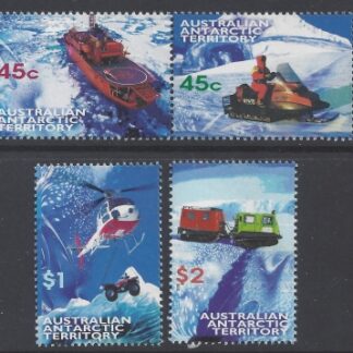 1998 Australian Antarctic  SG.122 - 125 Antarctic Transport Set 4 values U/M (MNH)