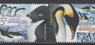 2000 Australian Antarctic SG.130/1 Penguins set 2 values U/M (MNH)