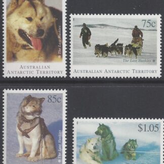1994 Australian Antarctic SG.104-107  Huskies set 4 values U/M (MNH)