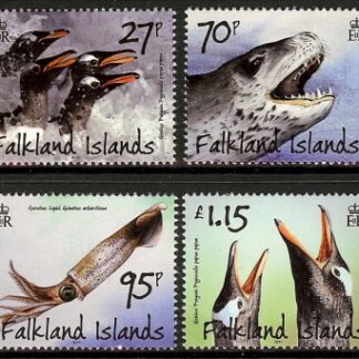 2011 Falkland Islands SG.1203-6 Predators & Prey  1st issue set 4 values U/M (MNH)