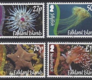 2012 Falkland Islands SG.1207-10 Marine life set 4 values U/M (MNH)
