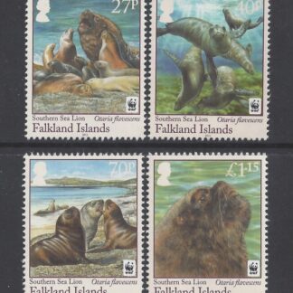 2011 Falkland Islands SG.1194-7 Endangered Species - Southern Sea Lion set 4 values U/M (MNH)