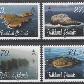 2011 Falkland Islands SG.1189- 92 Stacks & Buffs 3rd series set 4 values U/M (MNH)