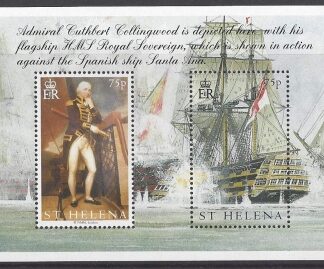 2005 St Helena -MS.945 Battle of Trafalgar mini sheet  U/M (MNH)
