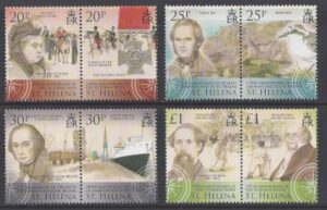 2006 St Helena - SG.1011/1018 Exploration & Innovation SG.1011-1018 set 8 values U/M (MNH)