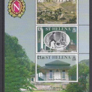 2009 St Helena - MS.1099 The Briars Pavillion mini sheet  U/M (MNH)