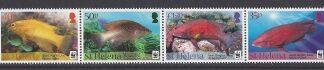 2011 St Helena -  SG.1162-5 Island Hogfish  set 4 values U/M (MNH)
