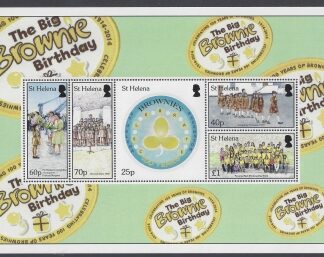 2014 St. Helena. MS.1216  'The Big Brownie' Souvenir Sheet U/M (MNH)