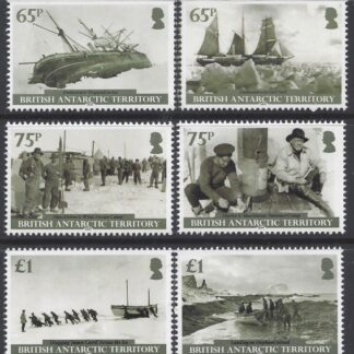 2014 British Antarctic SG.644-9 Centenary of Imperial Trans-Antarctic Expedition(2nd Issue) set 6 values U/M (MNH)