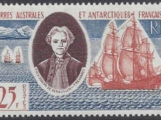 1960 French Antarctic - Kergulen Archipeligo Discovery SG.23 U/M (MNH)