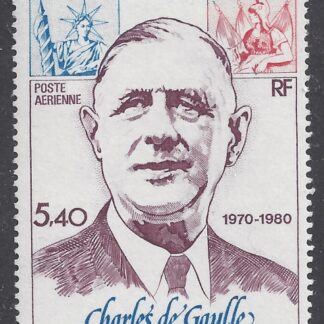 1980 French Antarctic - SG.148 10th Death Anniversary of Charles DeGaulle U/M (MNH)