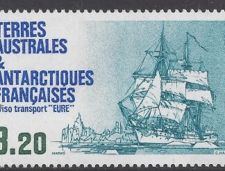 1987 French Antarctic SG.227 Dispatch Vessel Eure 1 value U/M (MNH)