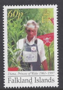 2007 Falkland Islands - SG.1082 10th Death Anniversary of Pricess Diana U/M (MNH)