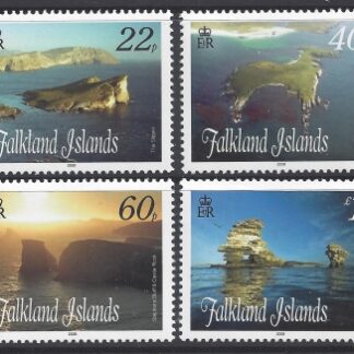 2008 Falkland Islands - SG.1112-5  Stacks & Buffs 1st series  set 4 values U/M (MNH)