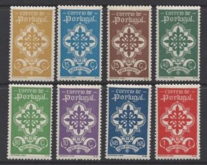 1940 Portugal - SG.904-11 Portuguese Legion set 8 values mounted mint.