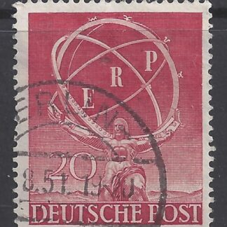 1950 Berlin - SG.B71 -  European Recovery Programme very fine used
